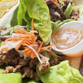 Bengal Barbecue - Impossible- Lettuce Wraps / not recommended - Barbeque Near Me - Anaheim, California