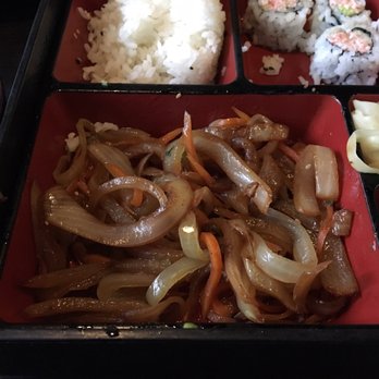 Sushi Fever - After picking out the beef, the box was still rather full- of onions. - Japanese Near Me - Cedar Park, Texas Sushi Fever - After picking out the beef, the box was still rather full- of onions. - Japanese Near Me - Cedar Park, Texas