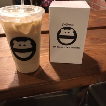 Mini Monster Cafe - Jasmine milk tea - Ice Cream & Frozen Yogurt Near Me - Long Beach, California Mini Monster Cafe - Jasmine milk tea - Ice Cream & Frozen Yogurt Near Me - Long Beach, California