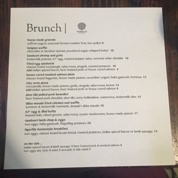 Tigerlily - Brunch menu as of February 2017! - Indian Near Me - Berkeley, California Tigerlily - Brunch menu as of February 2017! - Indian Near Me - Berkeley, California