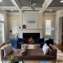COASTROAD Hearth & Patio - Classic open hearth traditional fireplace with vented gas logs