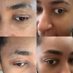 Parveen eyebrow threading before and after Parveen eyebrow threading before and after