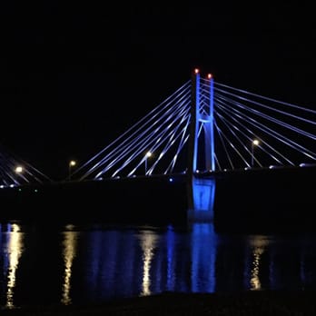 Thyme Square Cafe - Quincy Bridge at night near Washington Park and Thyme Square. - Breakfast & Brunch Near Me - Quincy, Illinois Thyme Square Cafe - Quincy Bridge at night near Washington Park and Thyme Square. - Breakfast & Brunch Near Me - Quincy, Illinois