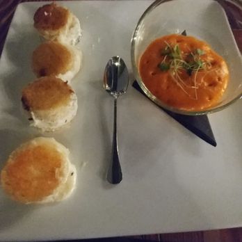 The Bradley - Grilled cheese with tomato bisque. - Tapas Bars Near Me - Richland, Washington The Bradley - Grilled cheese with tomato bisque. - Tapas Bars Near Me - Richland, Washington