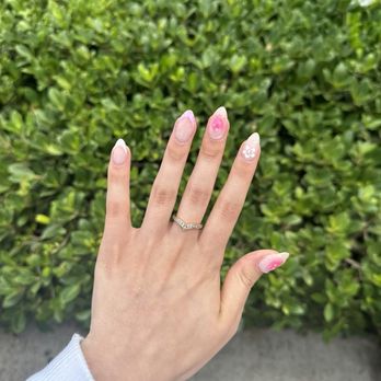 Mili Nail Two - Builder gel overlay with 3d designs. - Nail Salons Near Me - Honolulu, Hawaii Mili Nail Two - Builder gel overlay with 3d designs. - Nail Salons Near Me - Honolulu, Hawaii