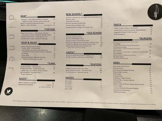 Menu photo 5 Knife Dallas Dallas, TX Menu photo 5 Knife Dallas Dallas, TX