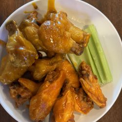 99 Restaurants - Wings buffalo and gold? Golden? Something style