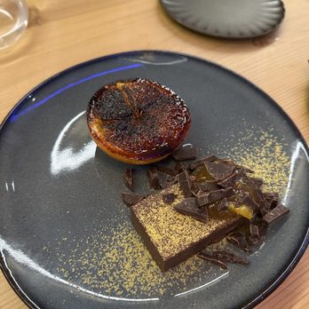 Lorenz - Chocolate orange, chocolate tarte and caramelized orange - Restaurants Near Me - Saint Anton am Arlberg, 7