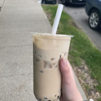 Pink Box Bakery Cafe - Black Milk Tea with tapioca - Bakeries Near Me - Pittsburgh, Pennsylvania Pink Box Bakery Cafe - Black Milk Tea with tapioca - Bakeries Near Me - Pittsburgh, Pennsylvania