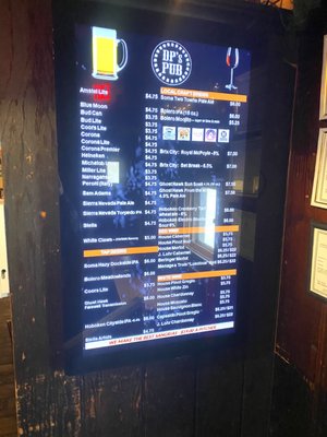 Menu photo 5 DP's Pub Garfield, NJ