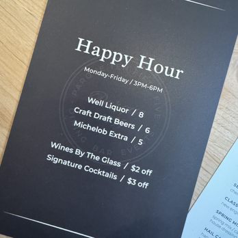 Parque 1055 - Happy Hour Drink - Wine Bars Near Me - Santa Paula, California