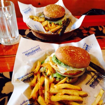 Islands Restaurant - Veggie Maui and I forgot - Burgers Near Me - Long Beach, California
