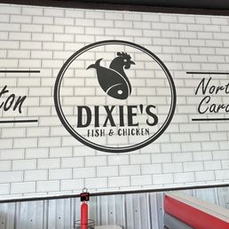 a sign for the restaurant