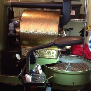 Redeye Coffee Roasters - Watching coffee beans being roasted - Coffee & Tea Near Me - Hingham, Massachusetts