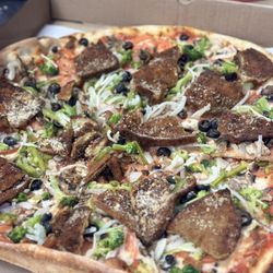 Middlebury Pizza - White Eggplant Special Pizza
