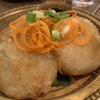 Sisters Thai - Chives dumplings (4/5) - Thai Near Me - Potomac, Maryland