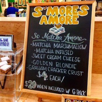 S'mores Amore - So Matcha Amore Sign - Desserts Near Me - Norfolk, Virginia
