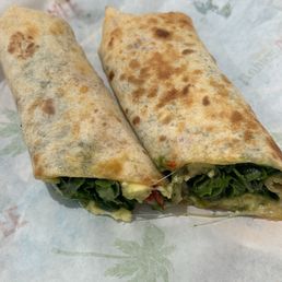 Spinach Feta & Pesto Wrap
