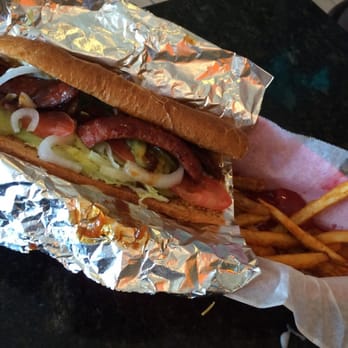 Hank's Cajun Crawfish - Bar b q sandwich with fries - Cajun/Creole Near Me - Houston, Texas