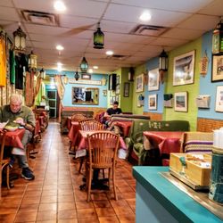 Mediterranean Cafe - Dining Area at Mediterranean Cafe
