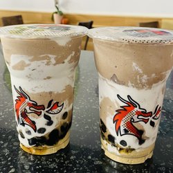 Kung Fu Tea Greenwood - S'more slush with boba