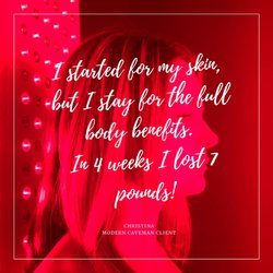 Quantum Red - 7lb weight her first month without changing her diet!