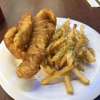 The City Fish - Two piece fish & chips (garlic fries) - Seafood Near Me - San Jose, California The City Fish - Two piece fish & chips (garlic fries) - Seafood Near Me - San Jose, California