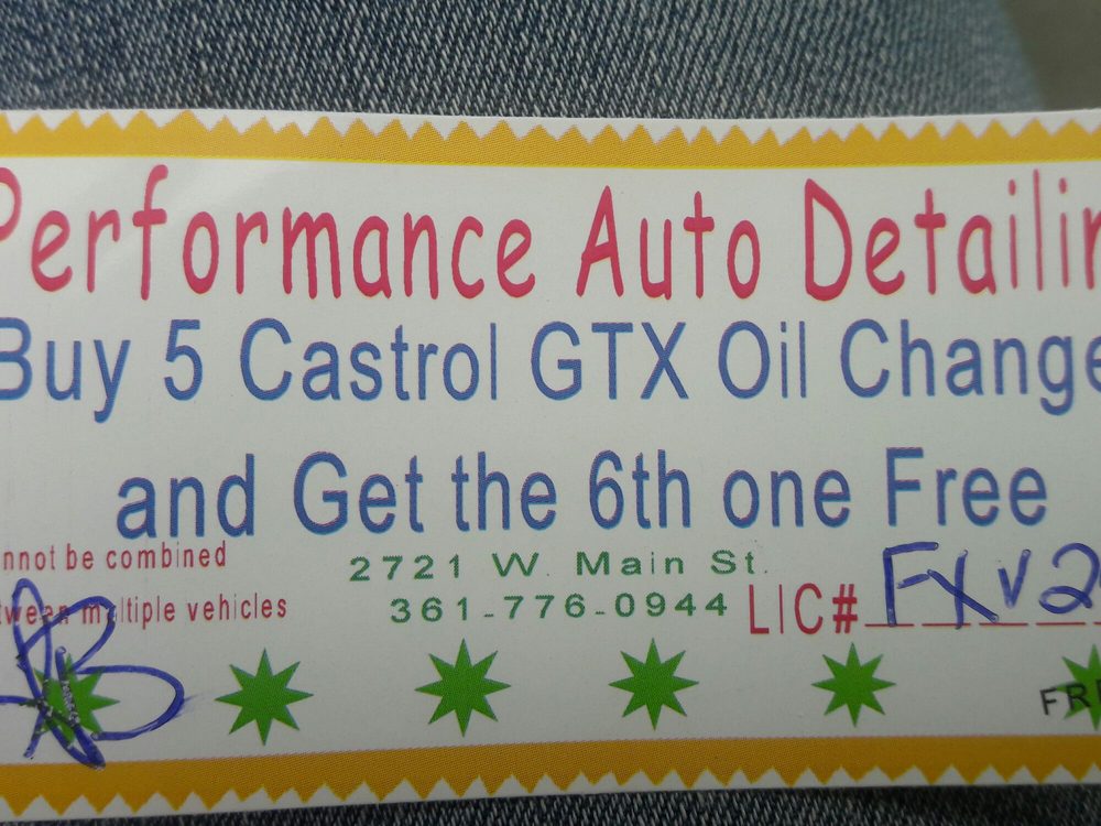 PERFORMANCE AUTO DETAILING & QWIK CHANGE OIL Updated June 2024 2721