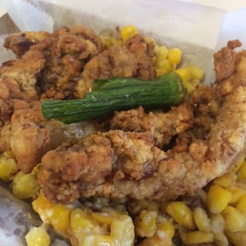 Ibiza Event Catering - Sweet Georgia glazed boneless chicken tenderloins with creamy grilled corn - Caterers Near Me - Atlanta, Georgia Ibiza Event Catering - Sweet Georgia glazed boneless chicken tenderloins with creamy grilled corn - Caterers Near Me - Atlanta, Georgia