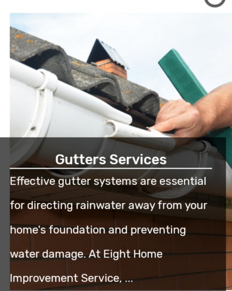 Slide of Eight Home Improvement Service