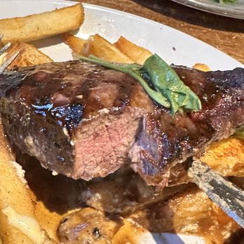 Sage Leaf - steak frites overcooked - American Near Me - Reno, Nevada