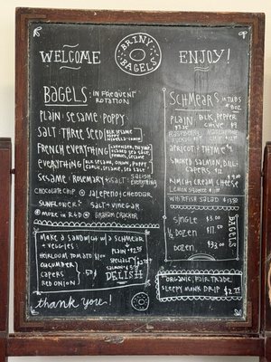 Briny Bagels by null