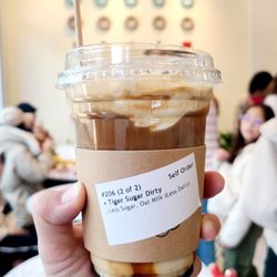 Mochinut - Tiger sugar dirty coffee