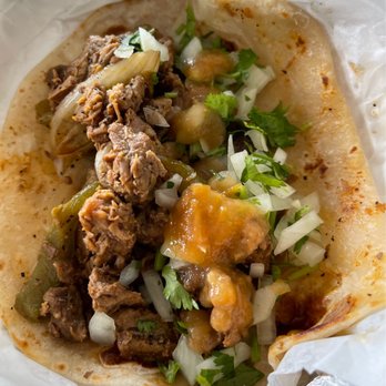 Alameda Meat Market #2 - a close up of a taco - Meat Shops Near Me - Brookshire, Texas
