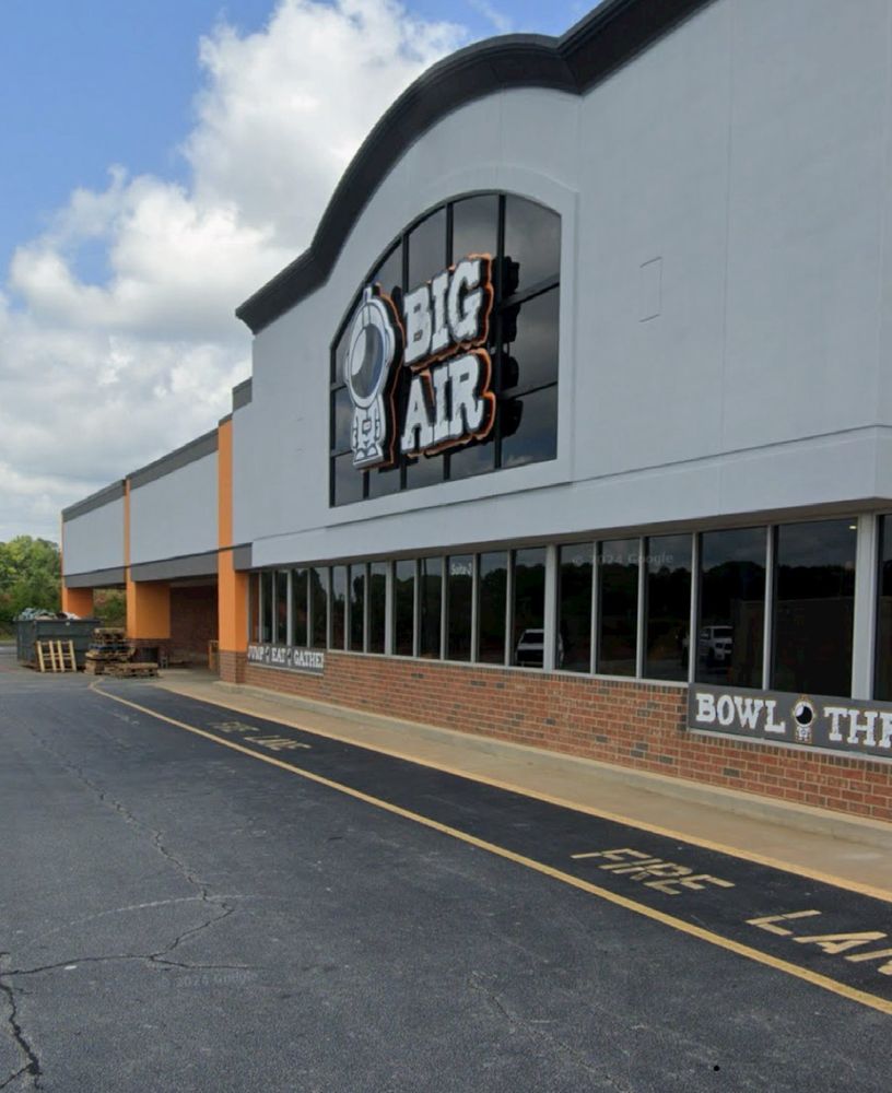 Big Air Trampoline Park, Laurens, SC Logo