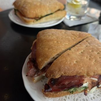 La Bomboniera - Prosciutto sandwich and caprese sandwich - Cafes Near Me - New York, New York