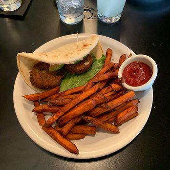 The Dish Cafe - Falafel Pita - American Near Me - Daniels, West Virginia