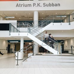 Centre Universitaire de Santé McGill - The P.K Subban Atrium, after a very generous $10, million dollar donation he's given to the hospital.