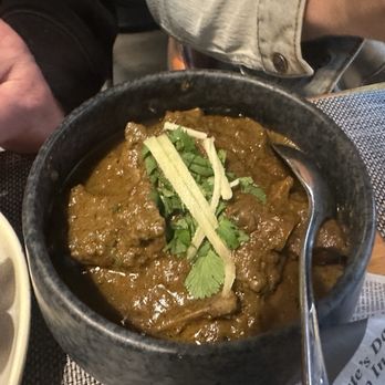 Lufu Nola - MANSO KOSHA Fresh goat | Caramelized onions | Garam moshla - Indian Near Me - New Orleans, Louisiana Lufu Nola - MANSO KOSHA Fresh goat | Caramelized onions | Garam moshla - Indian Near Me - New Orleans, Louisiana