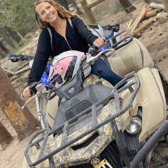 Backbone Adventures - She was excited! - ATV Rentals/Tours Near Me - Estes Park, Colorado