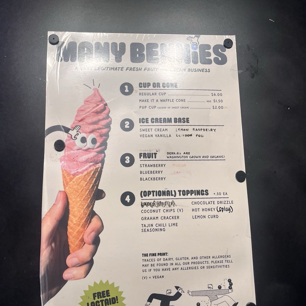 Many Bennies - Ice Cream & Frozen Yogurt Near Me - Seattle, Washington Many Bennies - Ice Cream & Frozen Yogurt Near Me - Seattle, Washington