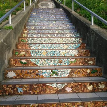 Hidden Garden Steps - Public Art Near Me - San Francisco, California Hidden Garden Steps - Public Art Near Me - San Francisco, California