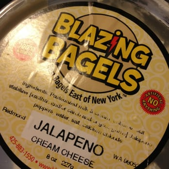 Blazing Bagels - Jalapeño- try it with a salt bagel - Bakeries Near Me - Redmond, Washington Blazing Bagels - Jalapeño- try it with a salt bagel - Bakeries Near Me - Redmond, Washington