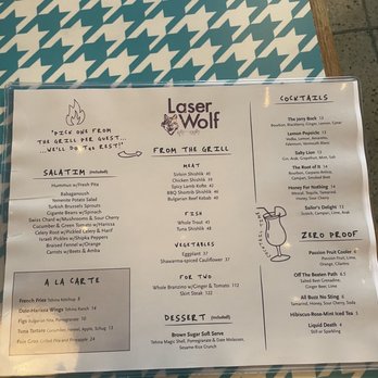 Laser Wolf - Food menu - Middle Eastern Near Me - Philadelphia, Pennsylvania