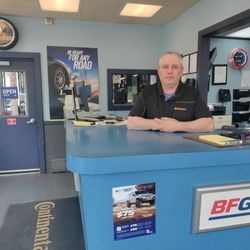 Crown Tire - This is Mike - worked at Crown Tire since 1988 - originally a mechanic, but now works the front counter.