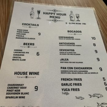 El Dorado - Happy hour menu - Peruvian Near Me - San Francisco, California El Dorado - Happy hour menu - Peruvian Near Me - San Francisco, California