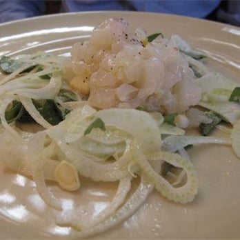 Chez Panisse - Local Halibut Tartare - New American Near Me - Berkeley, California Chez Panisse - Local Halibut Tartare - New American Near Me - Berkeley, California