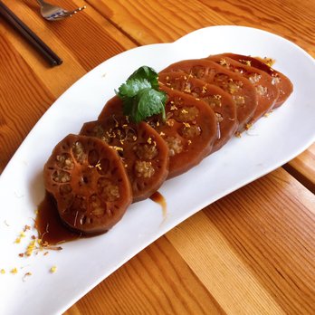 Shine Restaurant - 蜜汁糯米糖藕 - Sushi Bars Near Me - Chicago, Illinois Shine Restaurant - 蜜汁糯米糖藕 - Sushi Bars Near Me - Chicago, Illinois