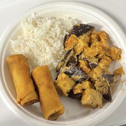 SF Food Market - Vegan thai plate