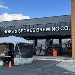 Hops and Spokes Brewing Company - Outside
